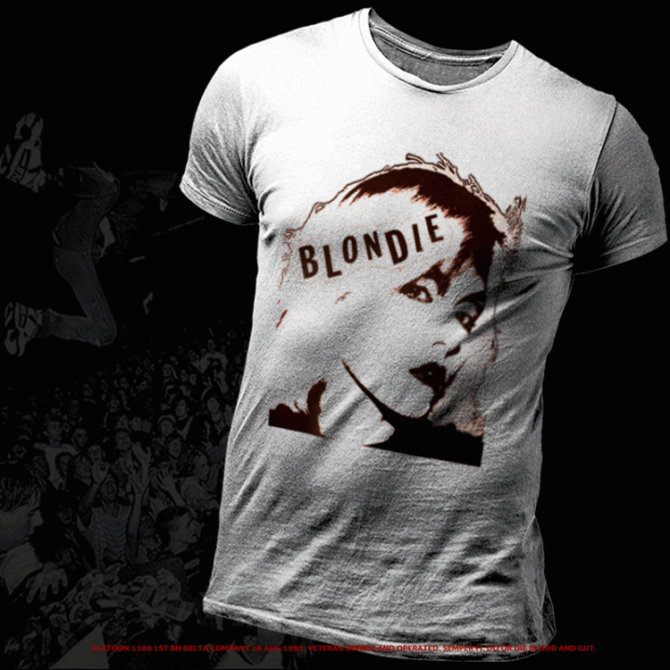 BLONDIE Tシャツ / punk /ヴィンテージ古着 Blondie New Wave Punk Rock 70's 80's Vintage Style hipster T-Shirt